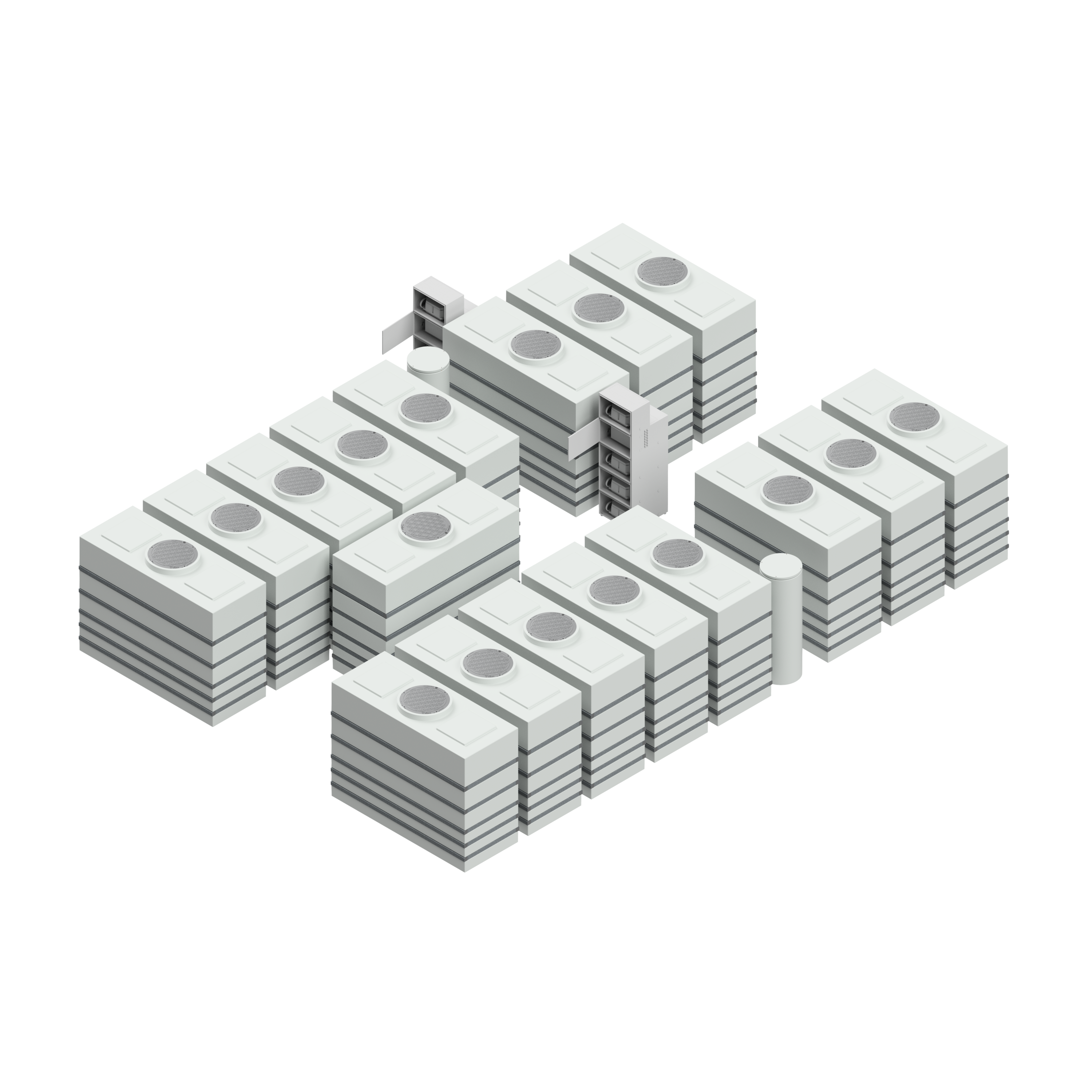 Grauwasser-Recycling-Anlage GWI 45.2-45.000 (Kapazität 45.000 l/Tag)