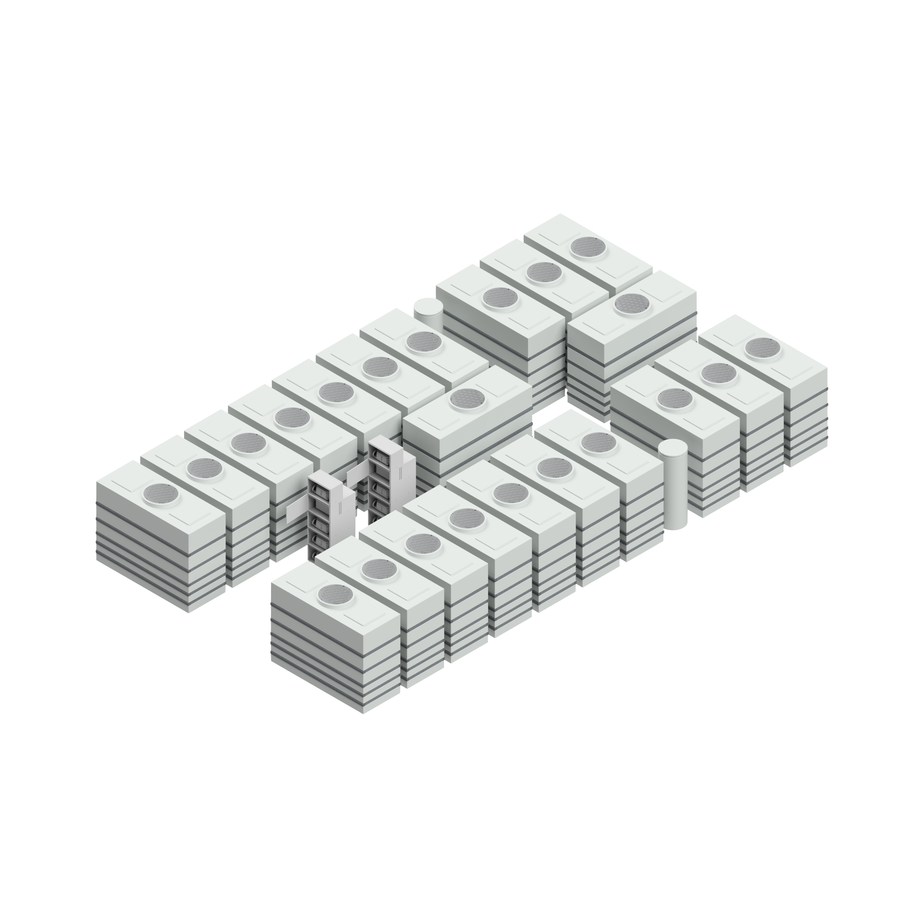 Grauwasser-Recycling-Anlage GWI 60.2-60.000 (Kapazität 60.000 l/Tag)