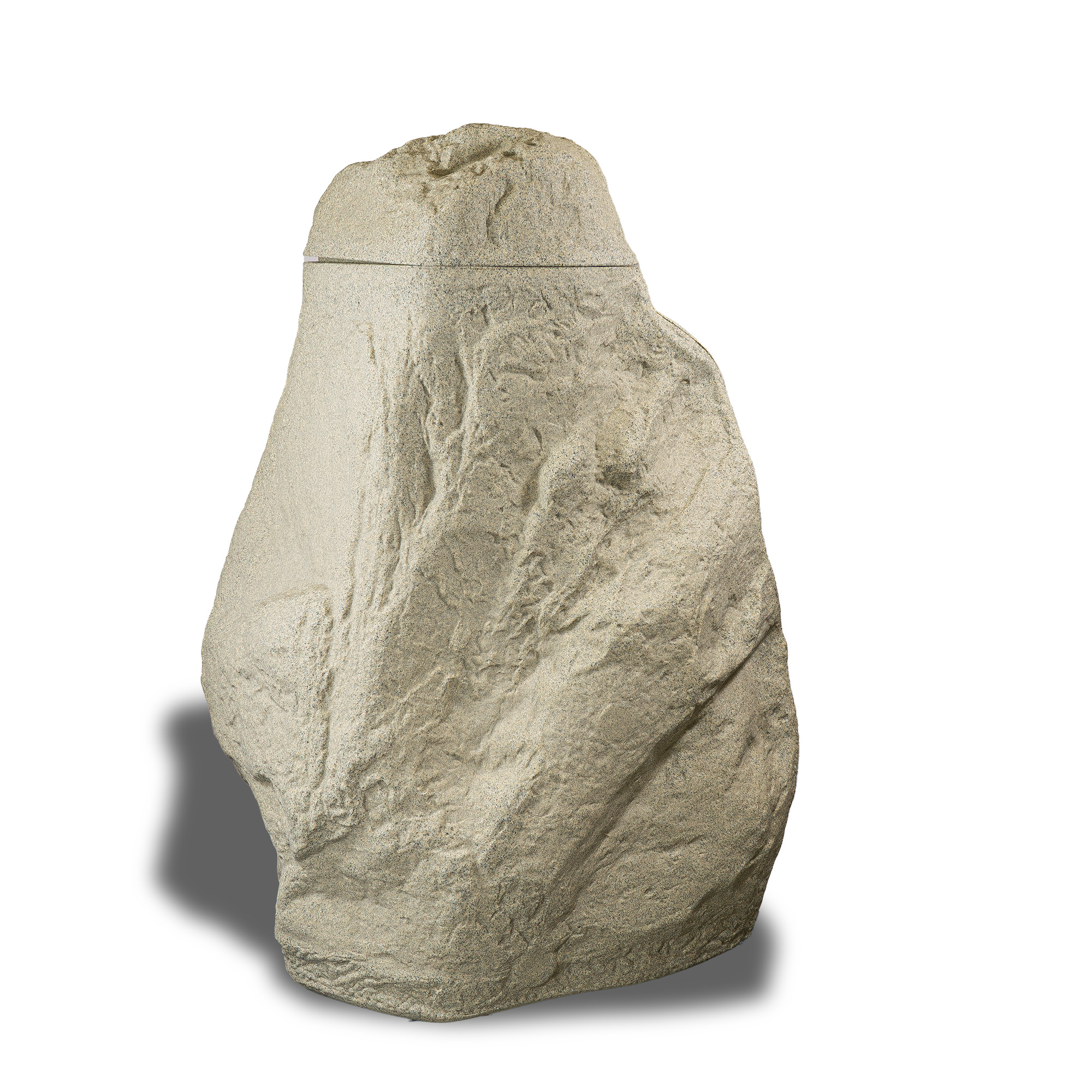 Dekorativer 230 Liter Regenspeicher in Sand für den Garten