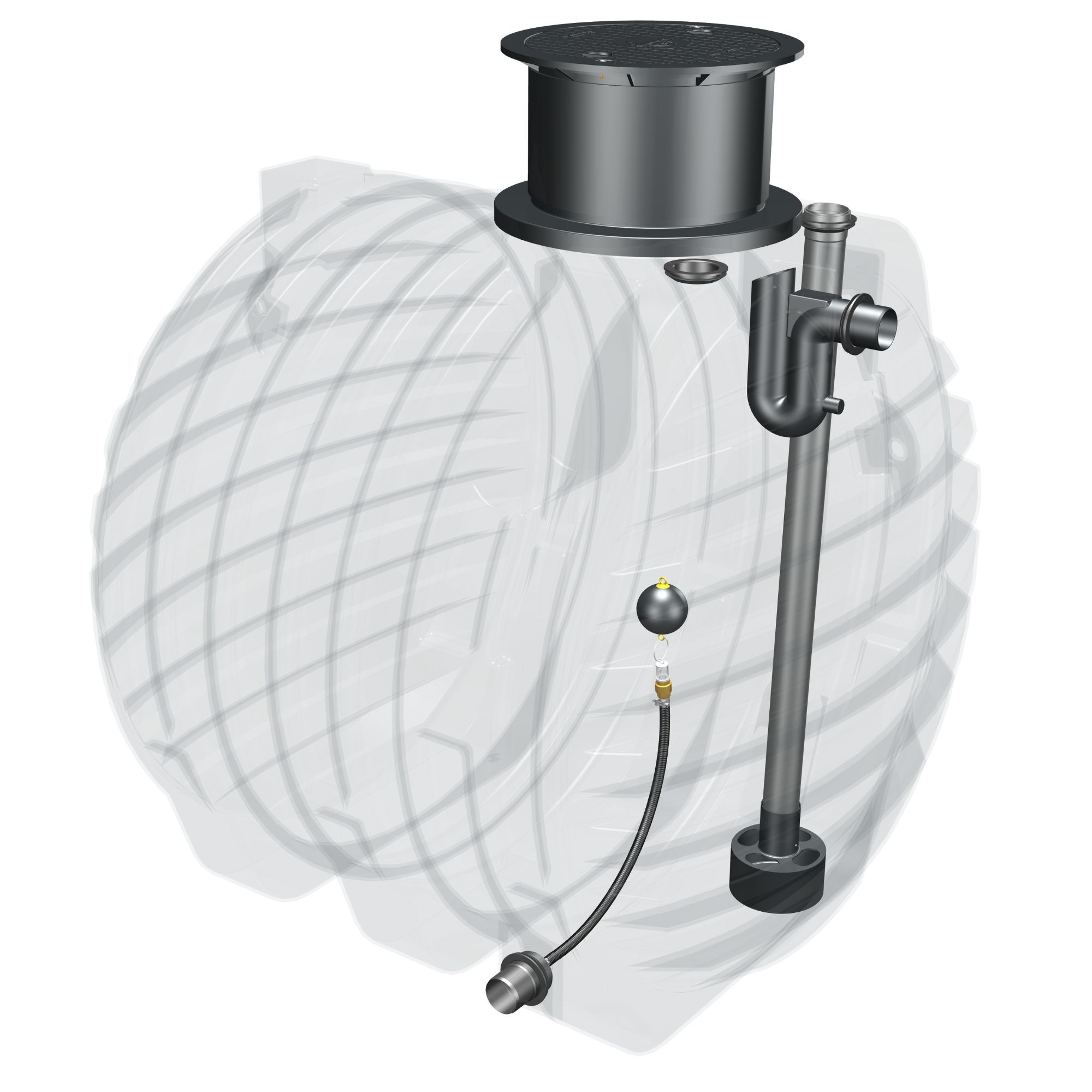 flachtank für retention regenwasser