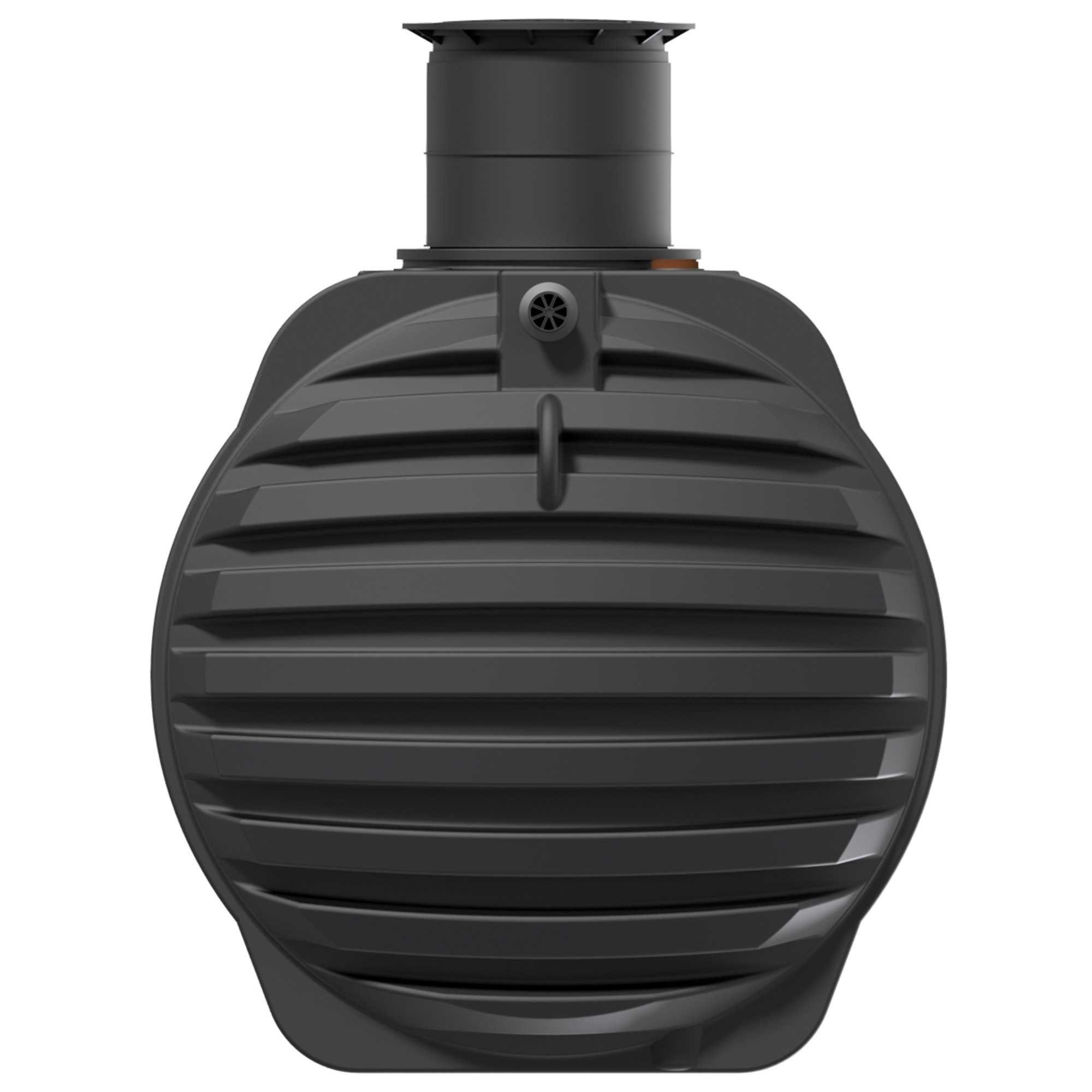 Erdtank 6500 Liter, Rückansicht