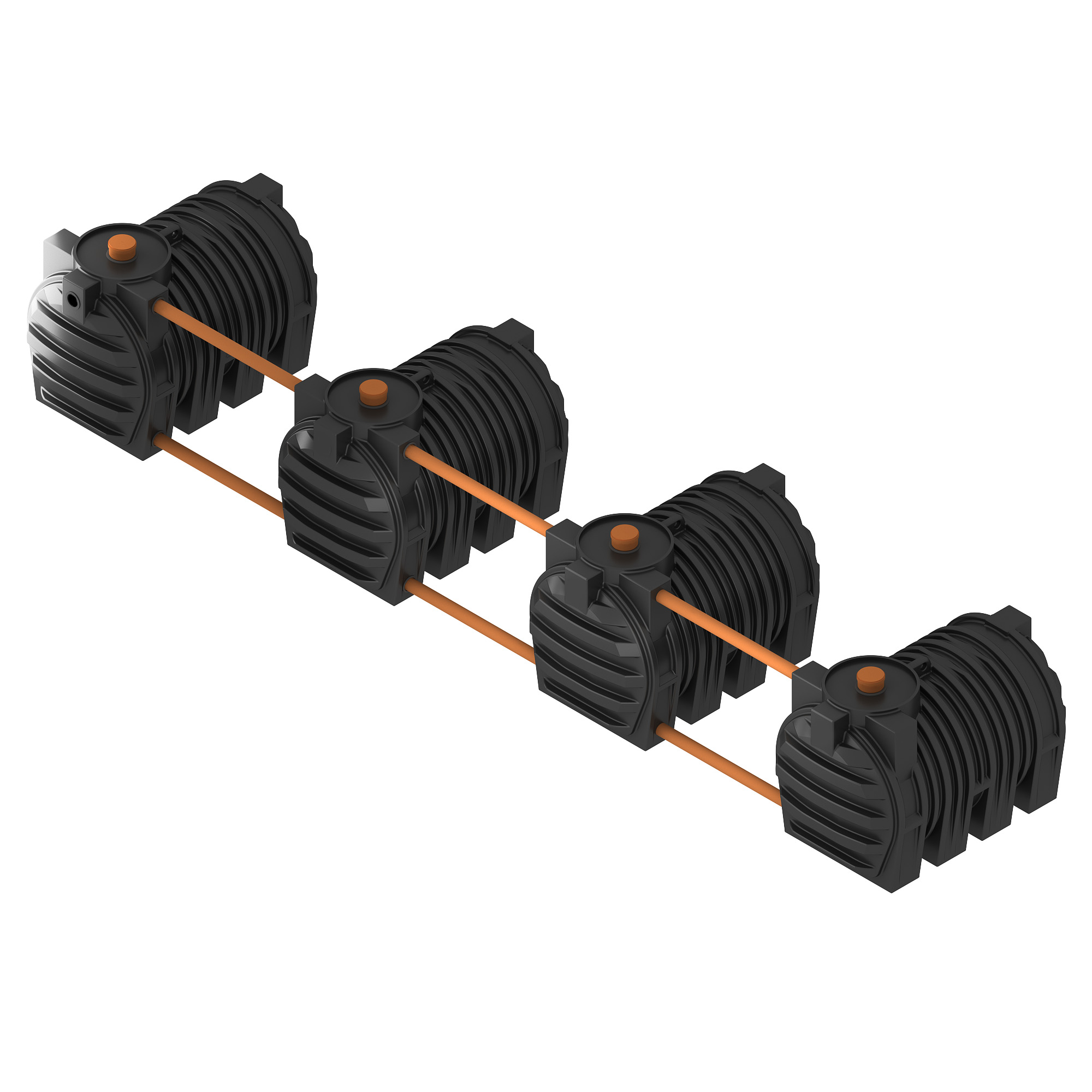 Abwassertank-System 12.000 Liter mit DIBT-Zulassung