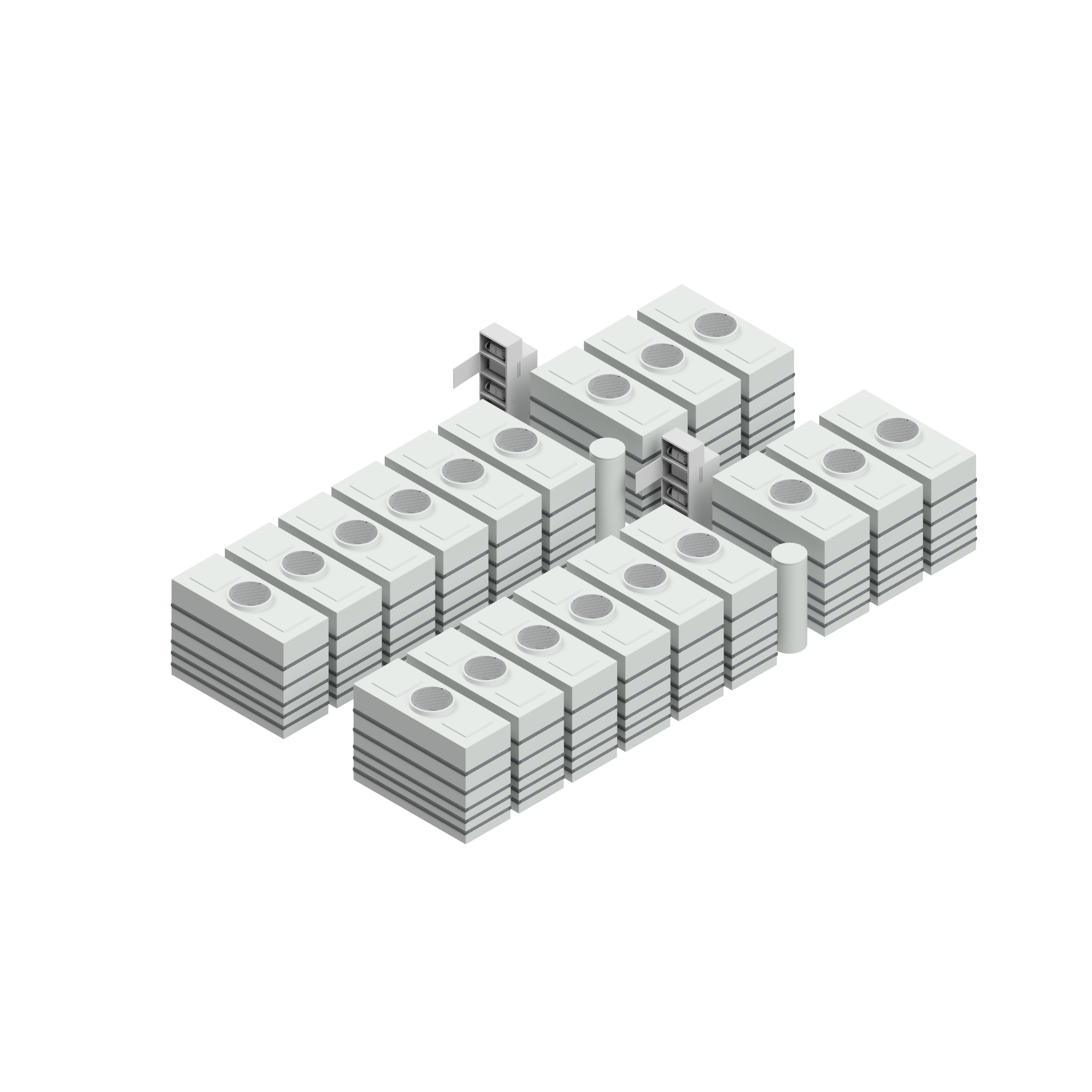 Grauwasser-Recycling-Anlage GWI 50.2-50.000 (Kapazität 50.000 l/Tag)