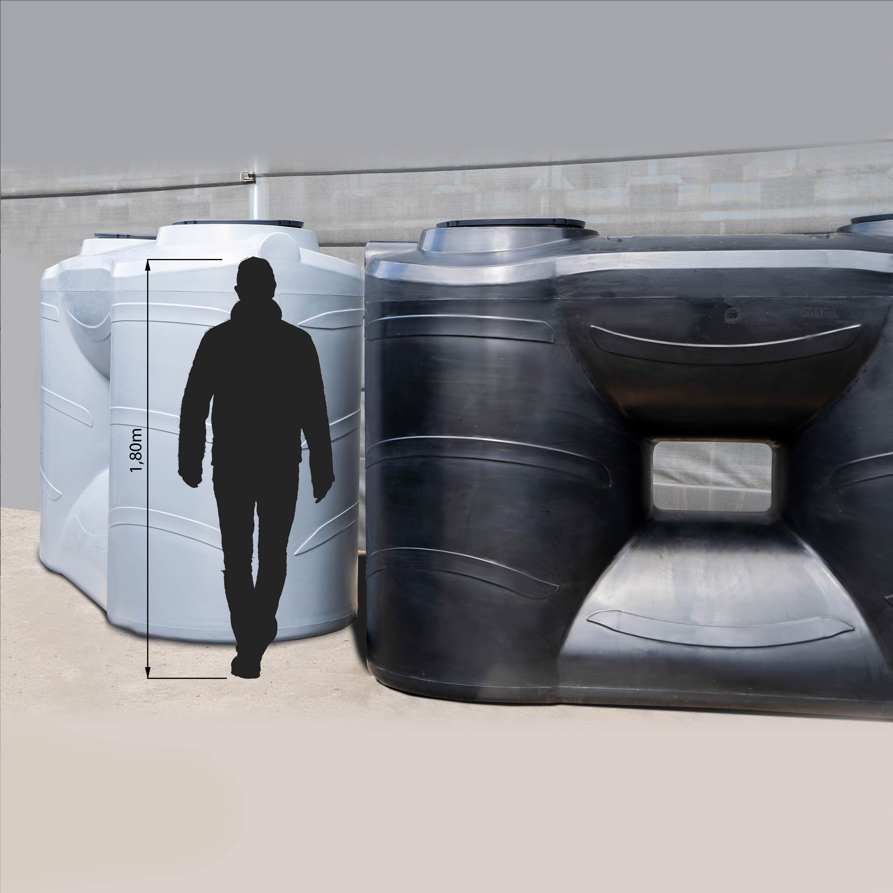 Wassertank wetterfest