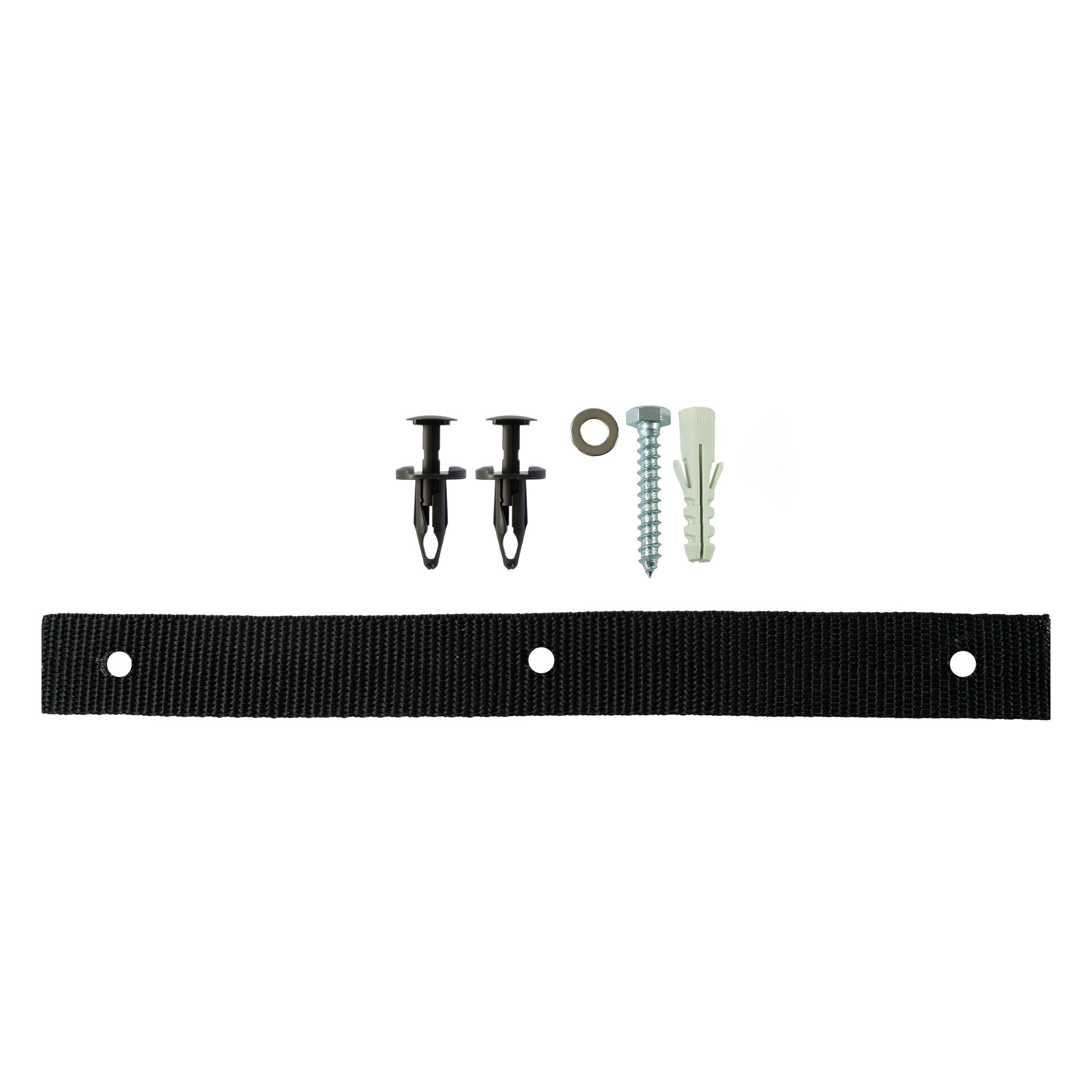 Windsicherung für Regenspeicher mit Befestigungsband