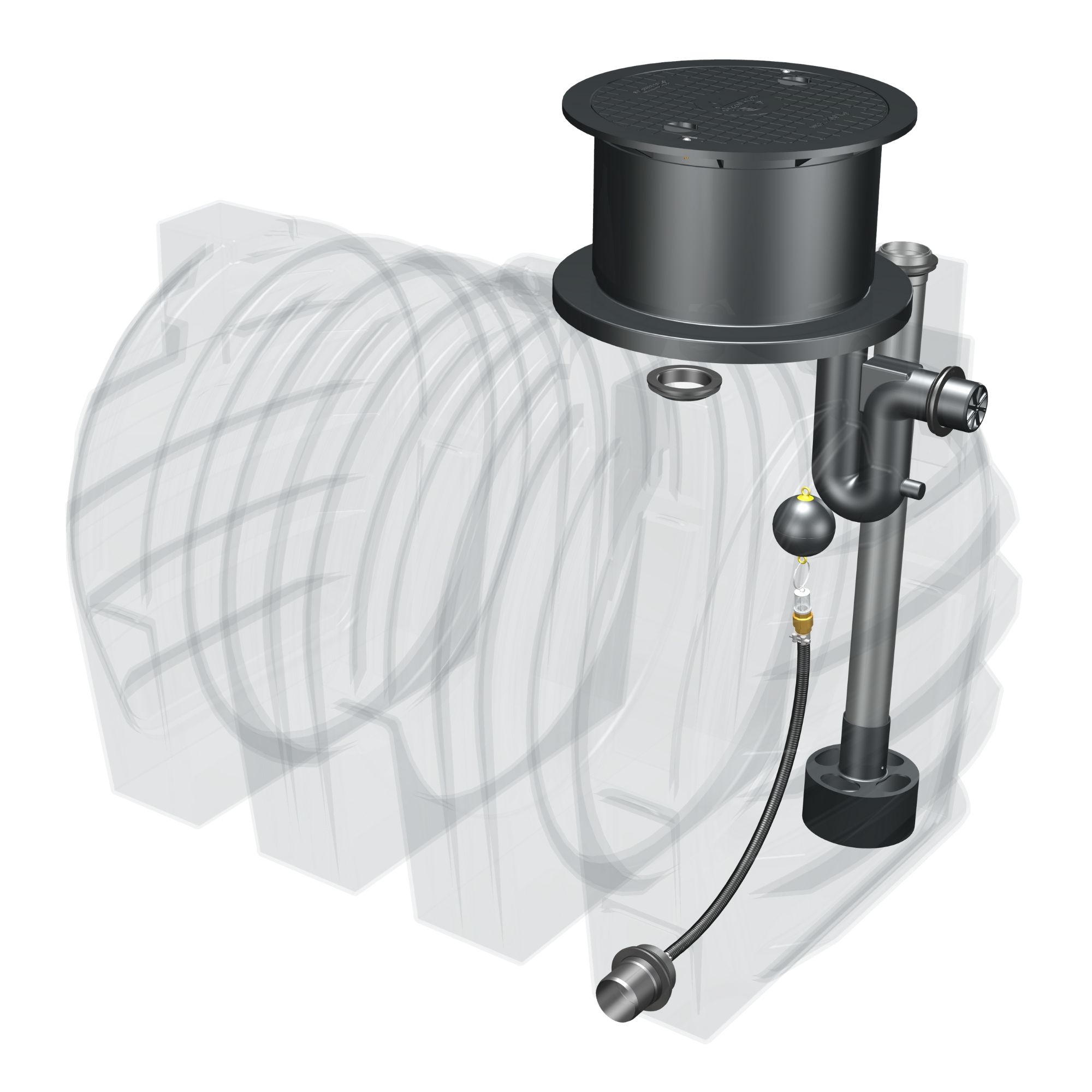 flachtank für retention regenwasser