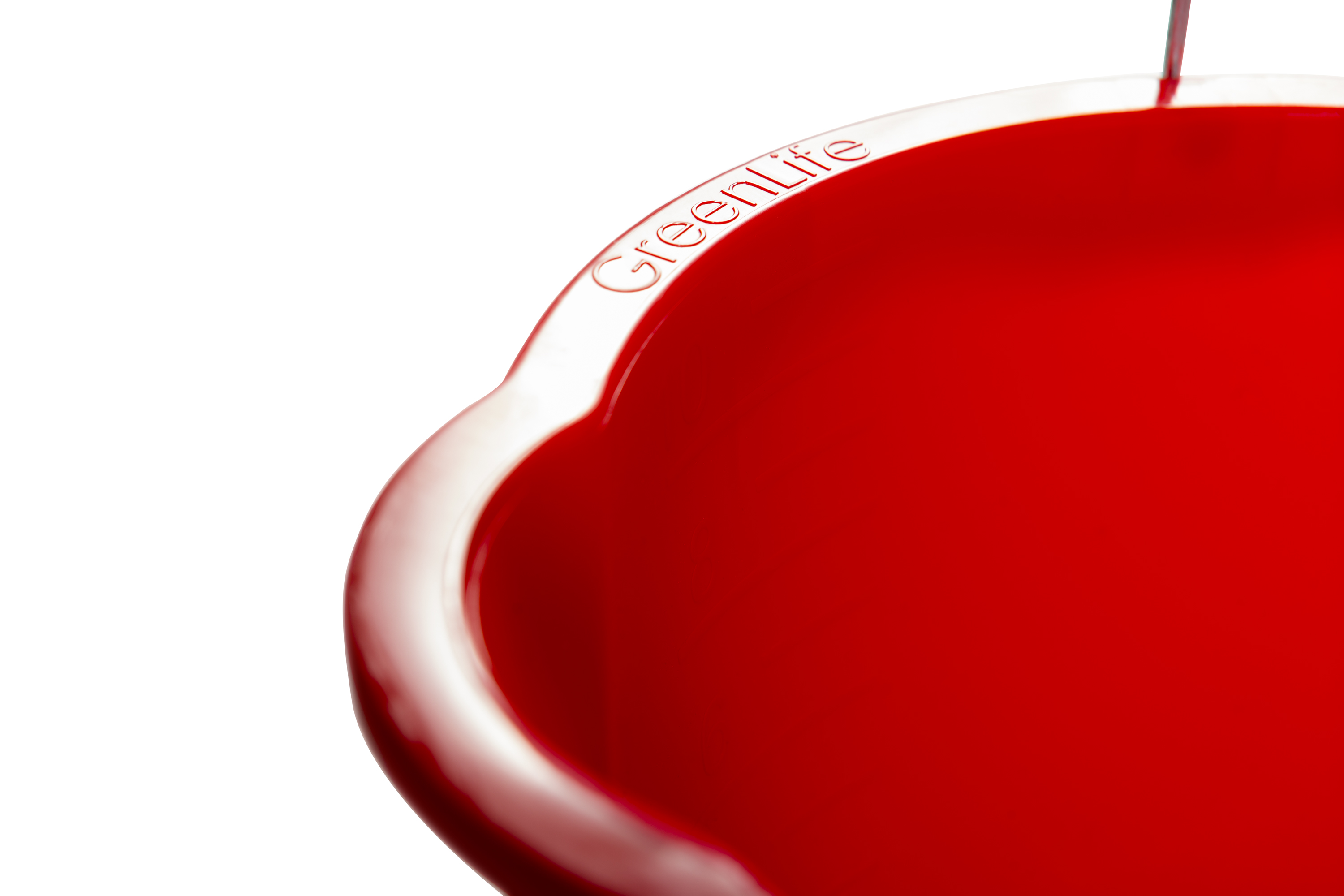 Eimer mit Ausguss,Rot