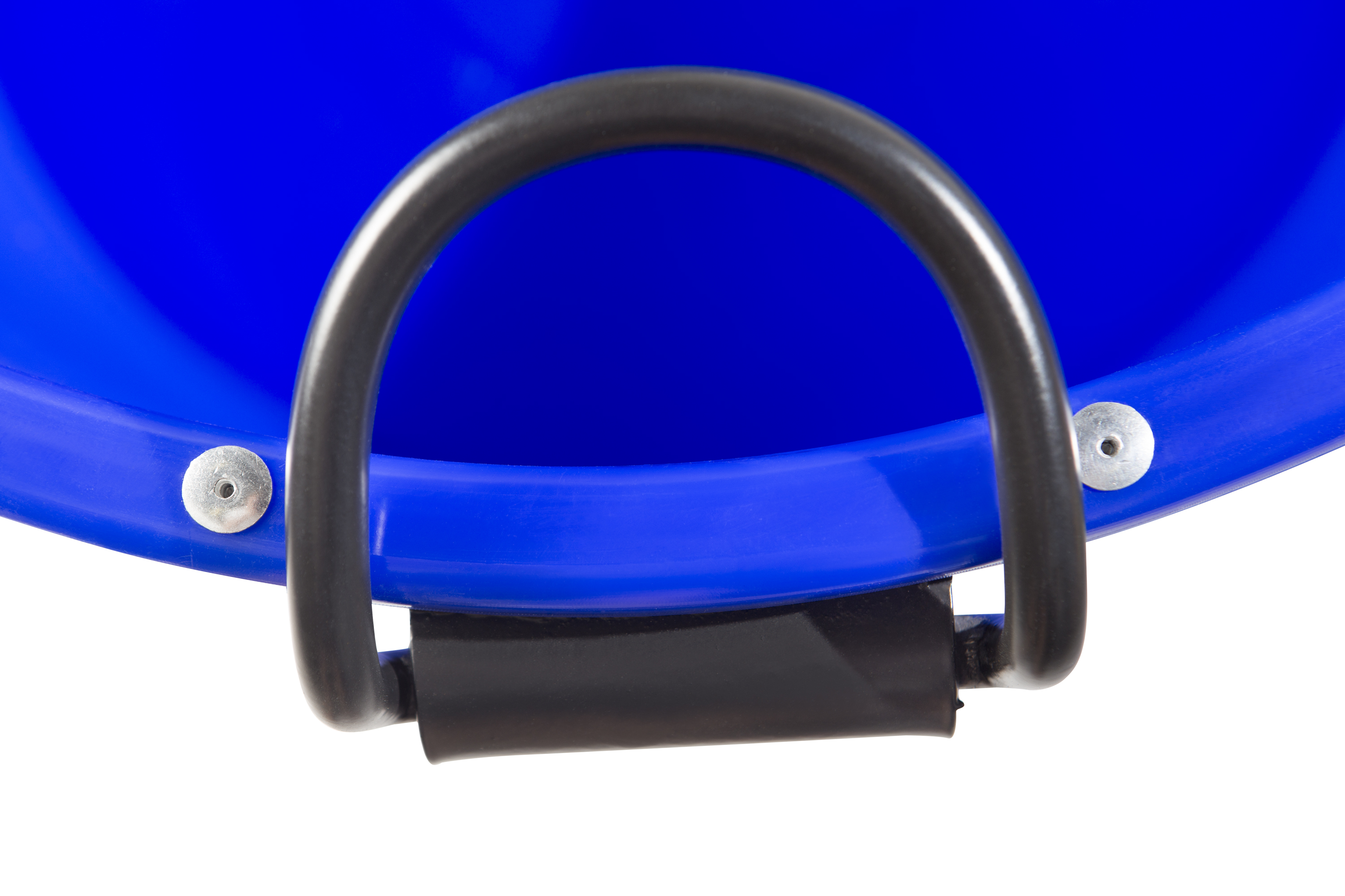 Blauer 90-Liter-Kübel, kranbar, TÜV-geprüft