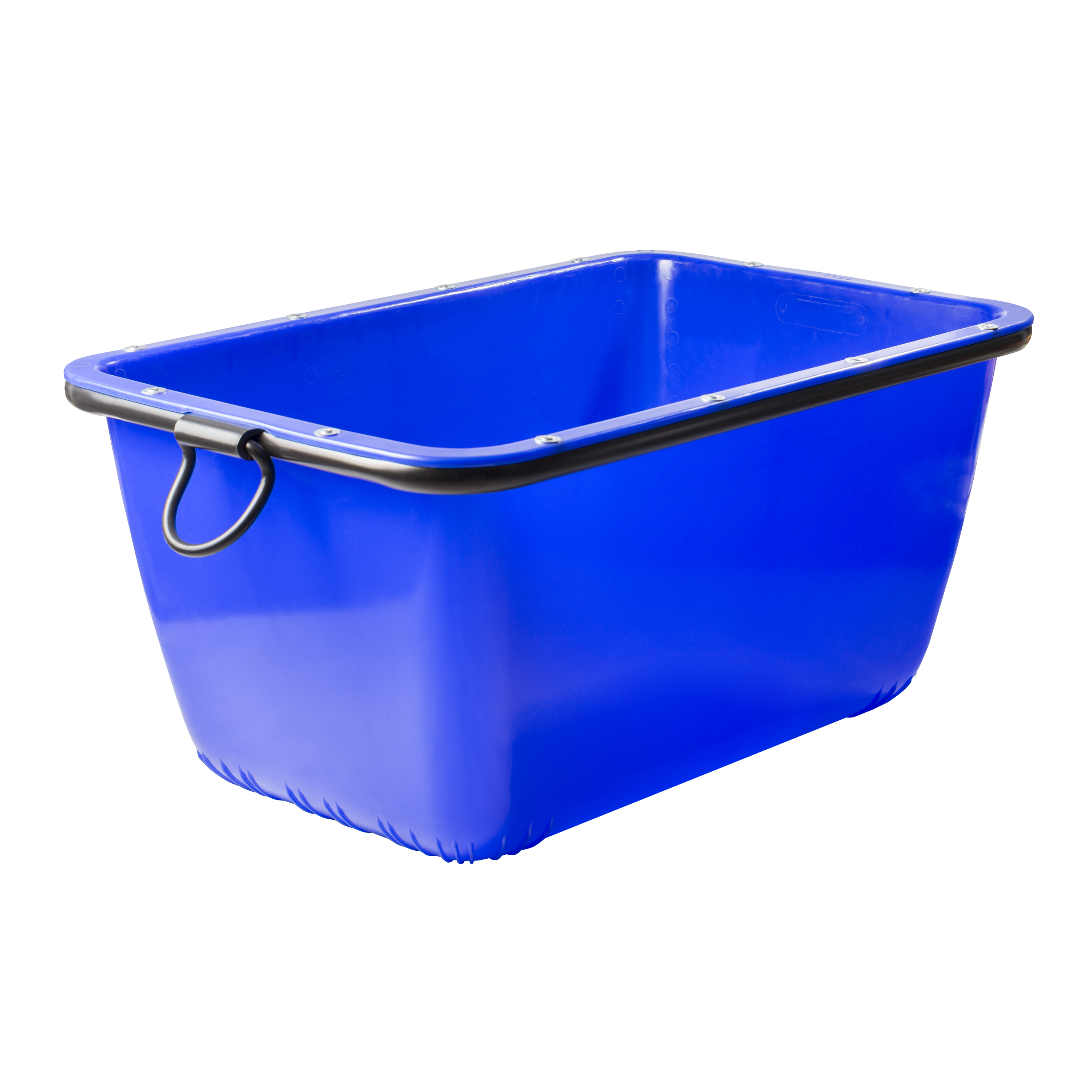 Blauer kranbarer Kasten TÜV-geprüft