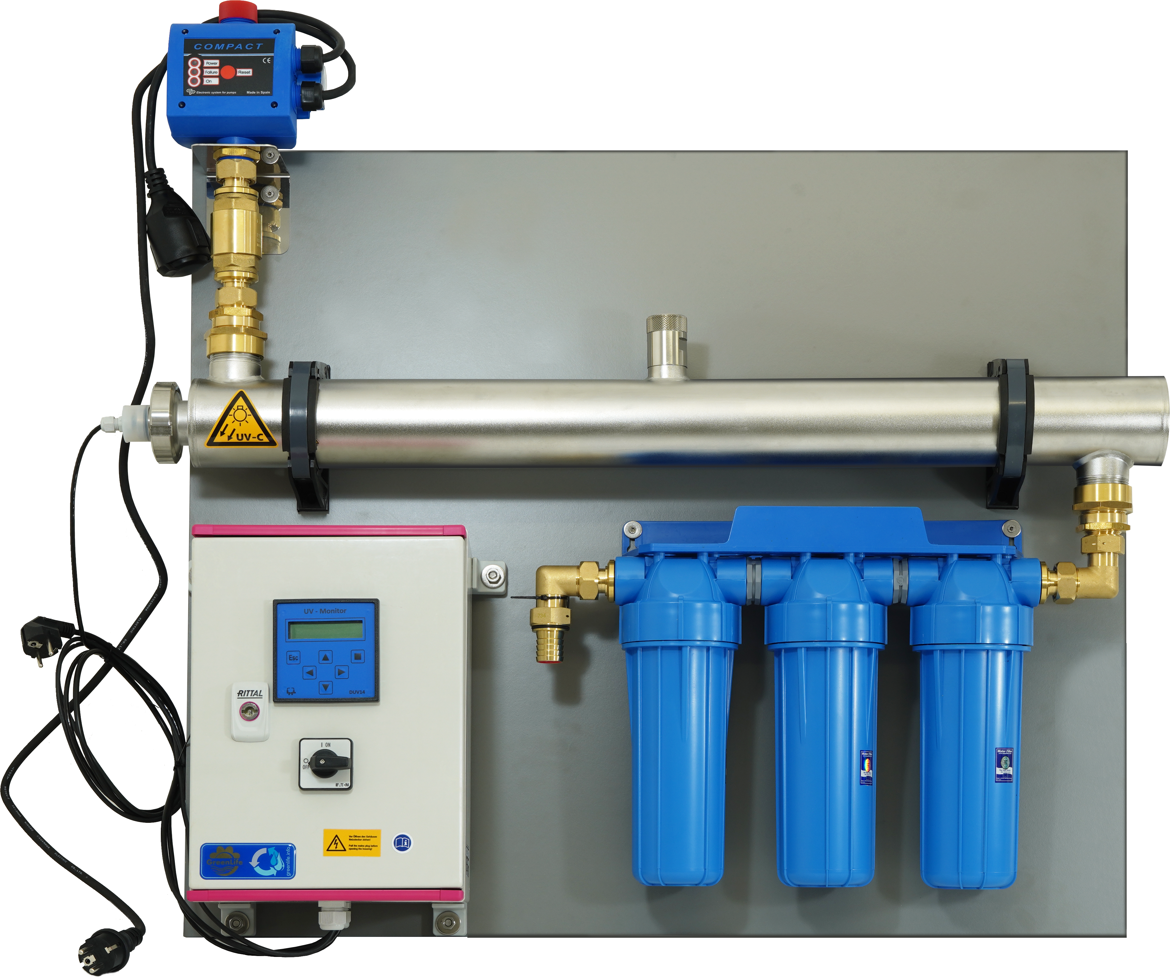 Wasseraufbereitungsmodul UV 2000 DVGW geprüft