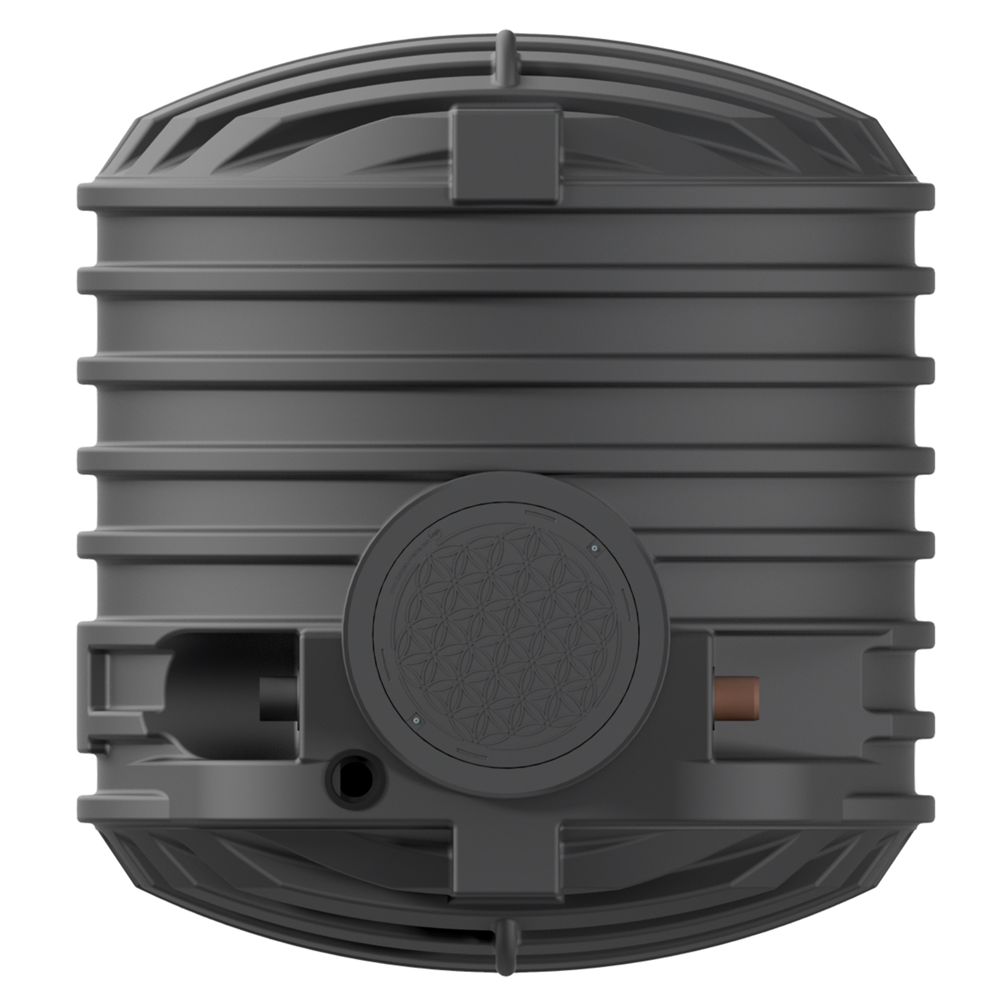 Erdtank 6500 Liter, Draufsicht