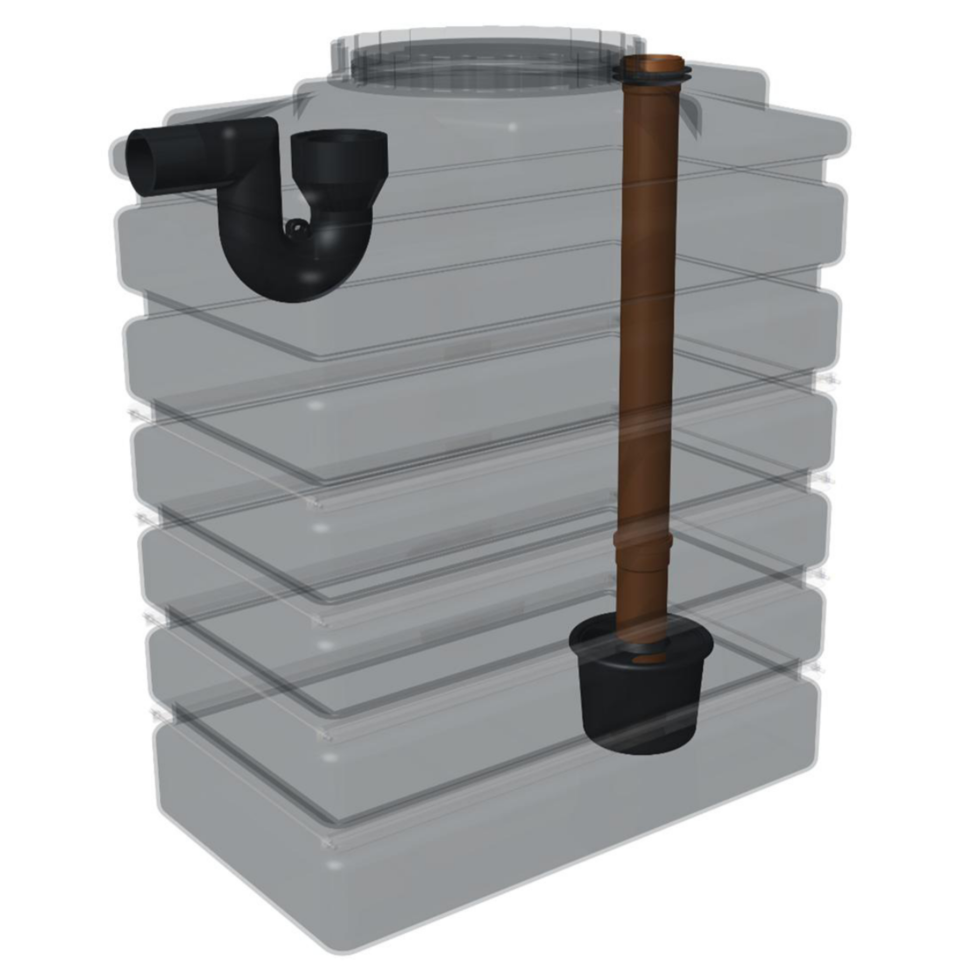 technische zeichnung kellertank