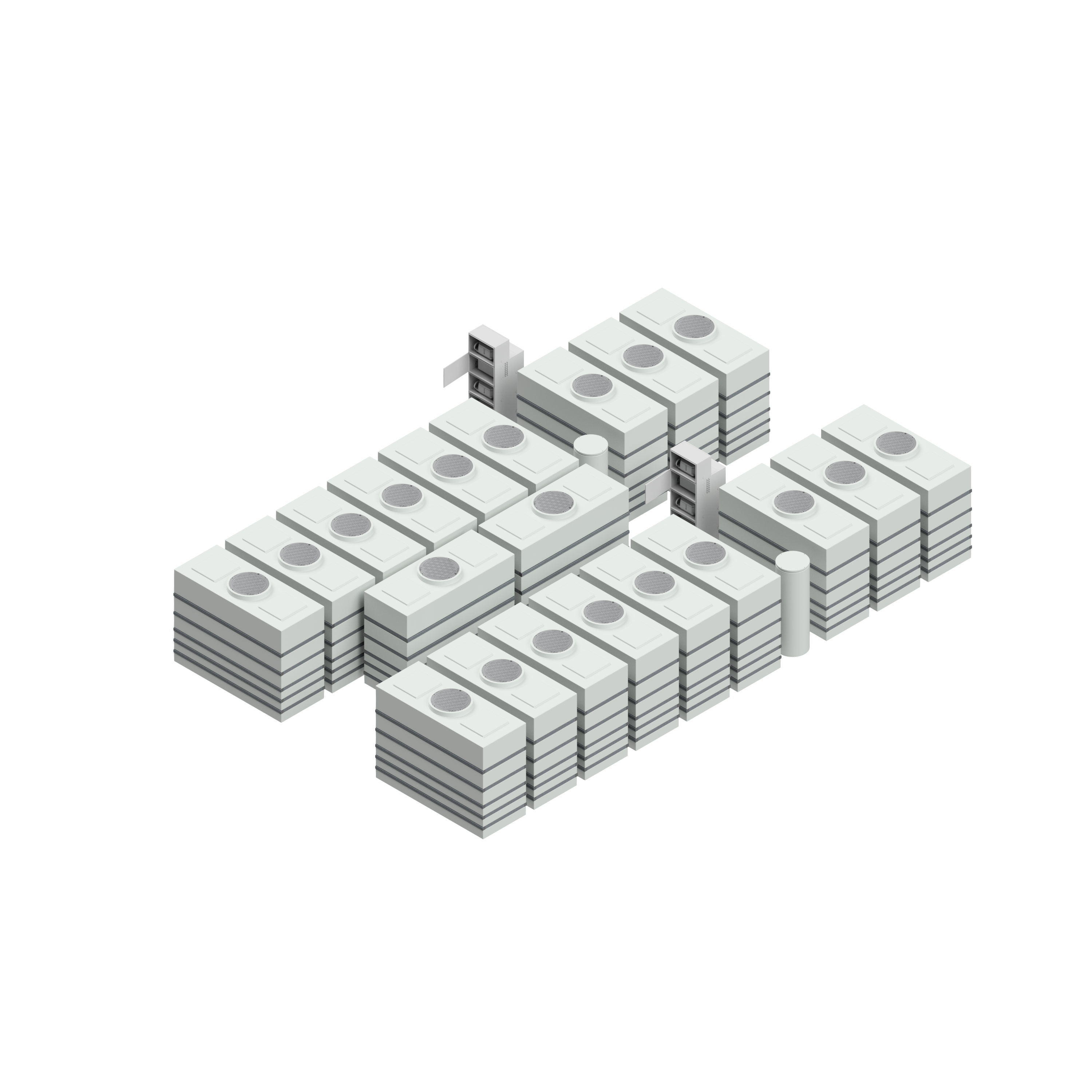 Grauwasser-Recycling-Anlage GWI 55.2-55.000 (Kapazität 40.000 l/Tag)