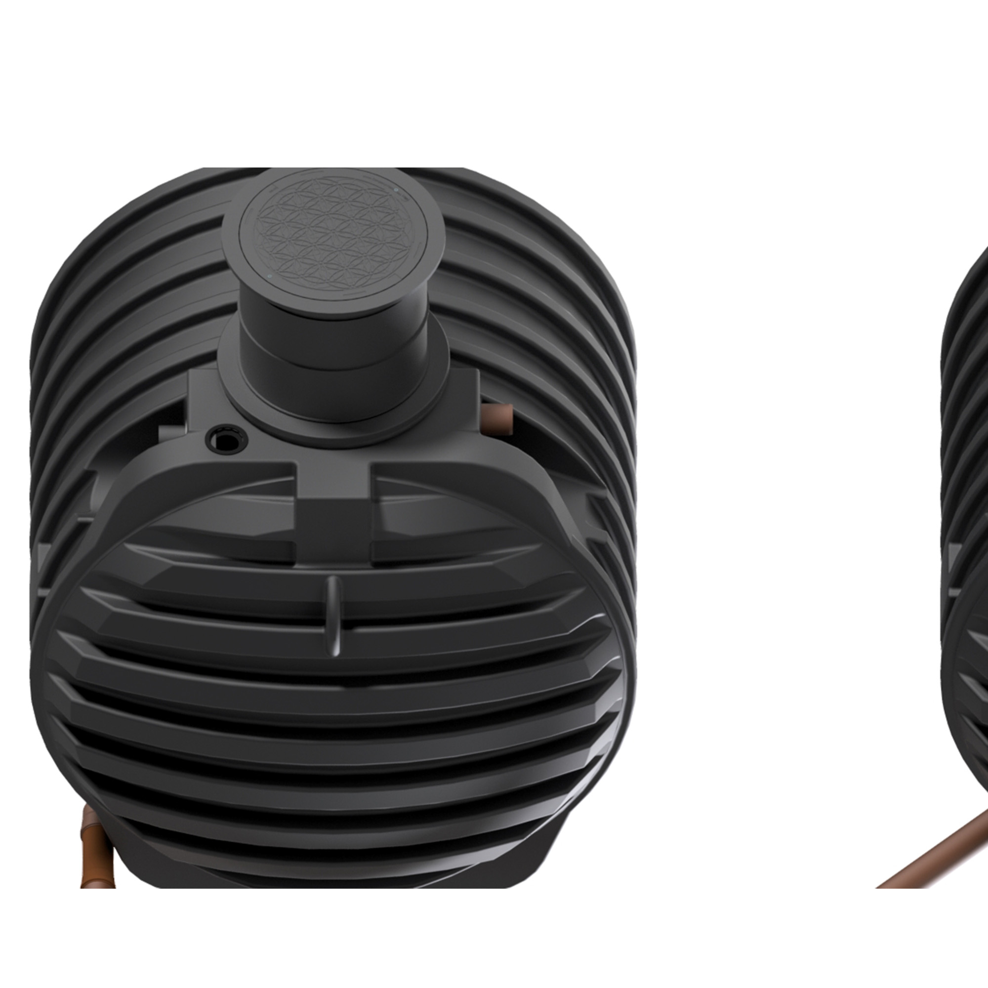 Detailansicht 6500 Liter Tank mit Tankeinbaufilter