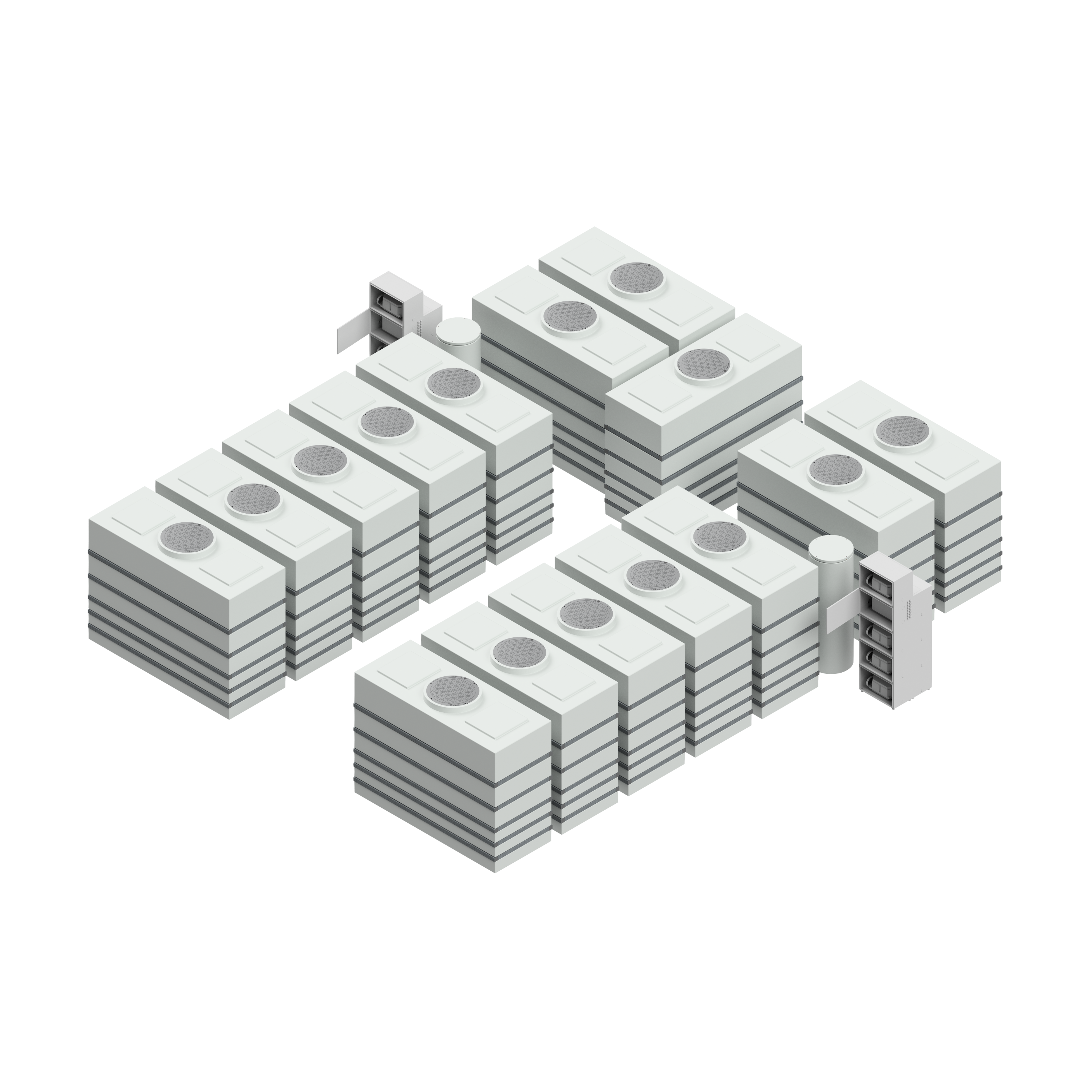 Grauwasser-Recycling-Anlage GWI 40.2-40.000 (Kapazität 40.000 l/Tag)