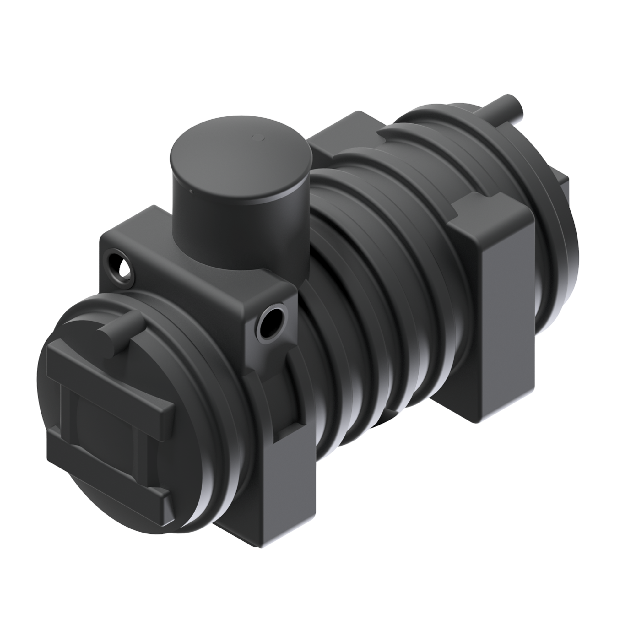 Erdtank 1000 Liter, Schräg von oben