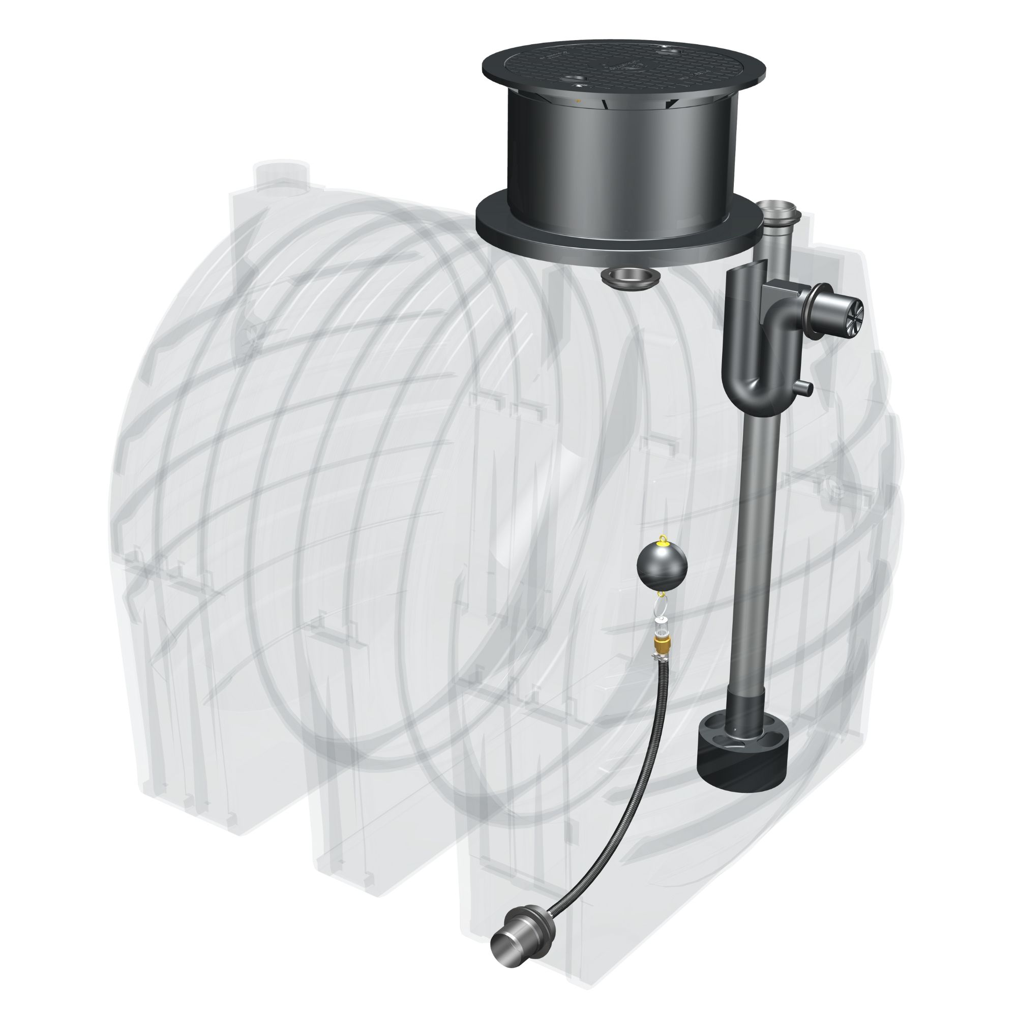 flachtank für retention regenwasser