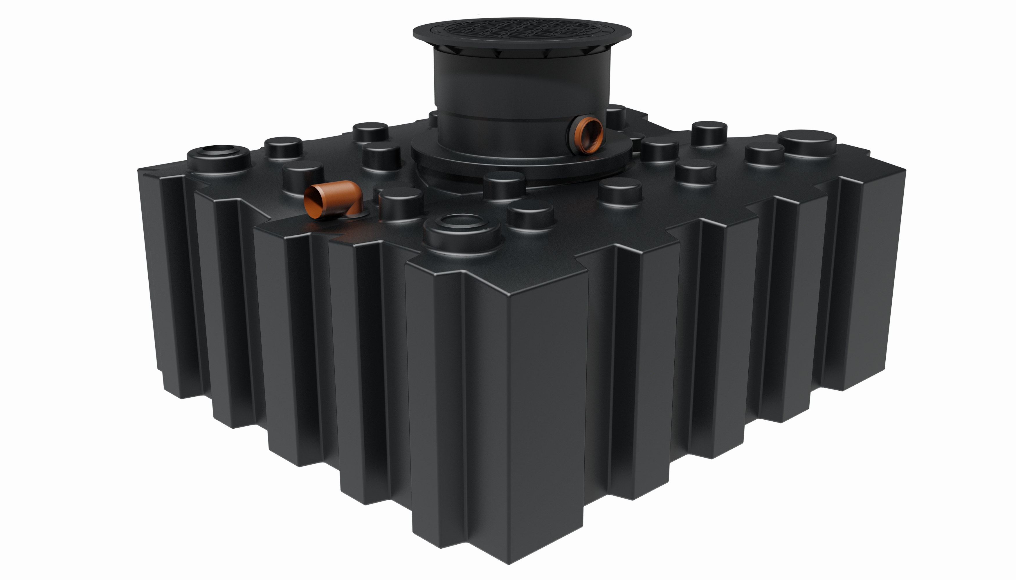 Flachtank 3000 Liter mit BioVitor Filter