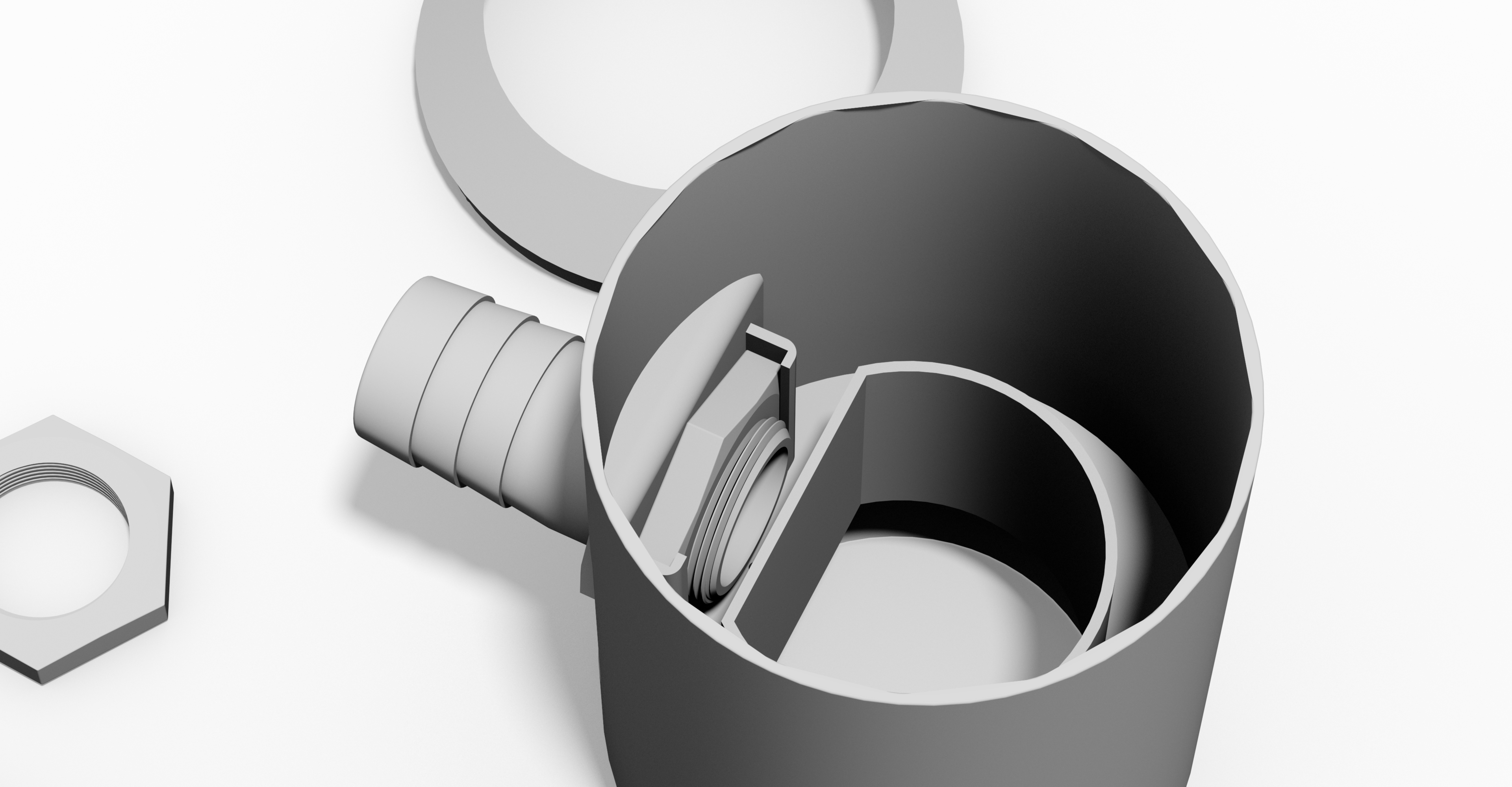 Regentonnenfüllautomat