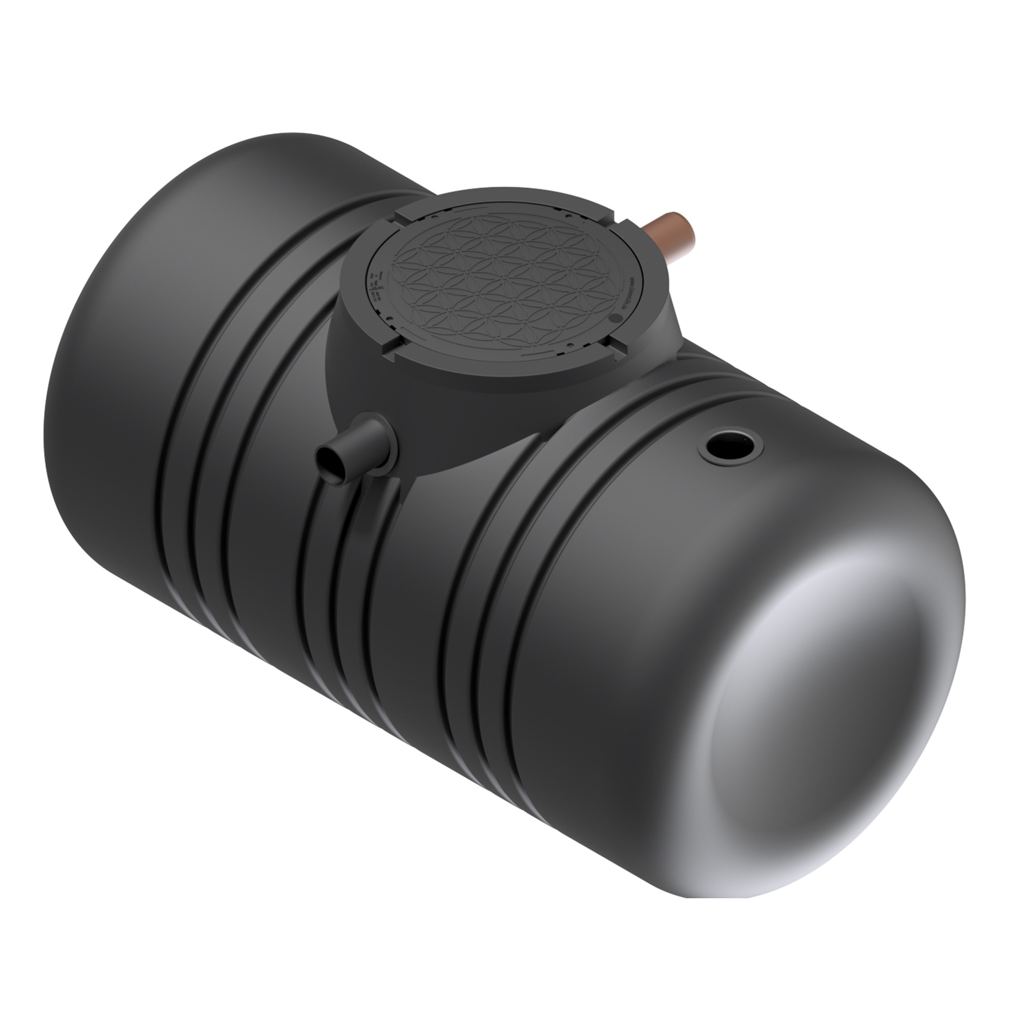 Erdtank 2100 Liter mit Tankeinbaufilter