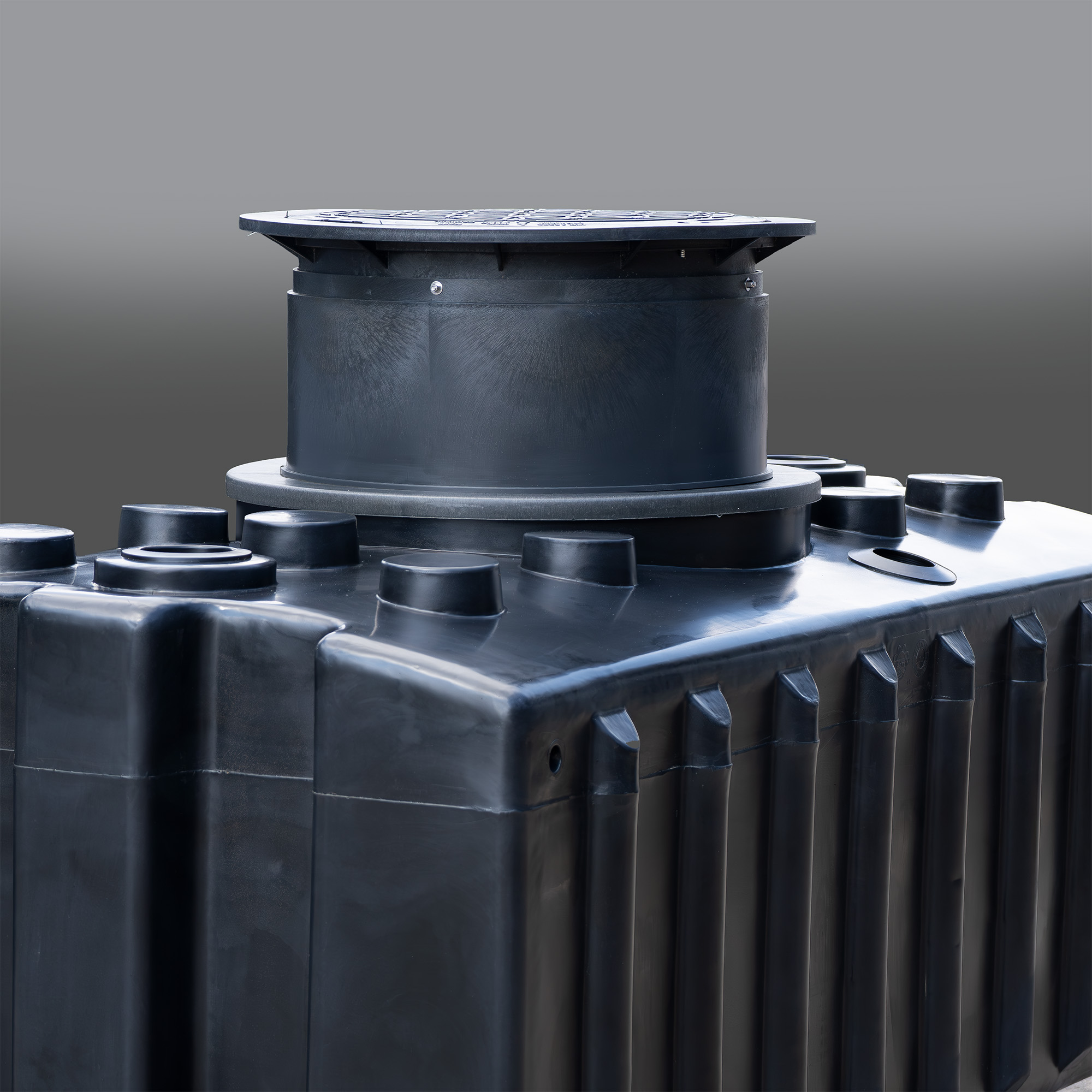 2000 Liter Flachtank, Detailansicht