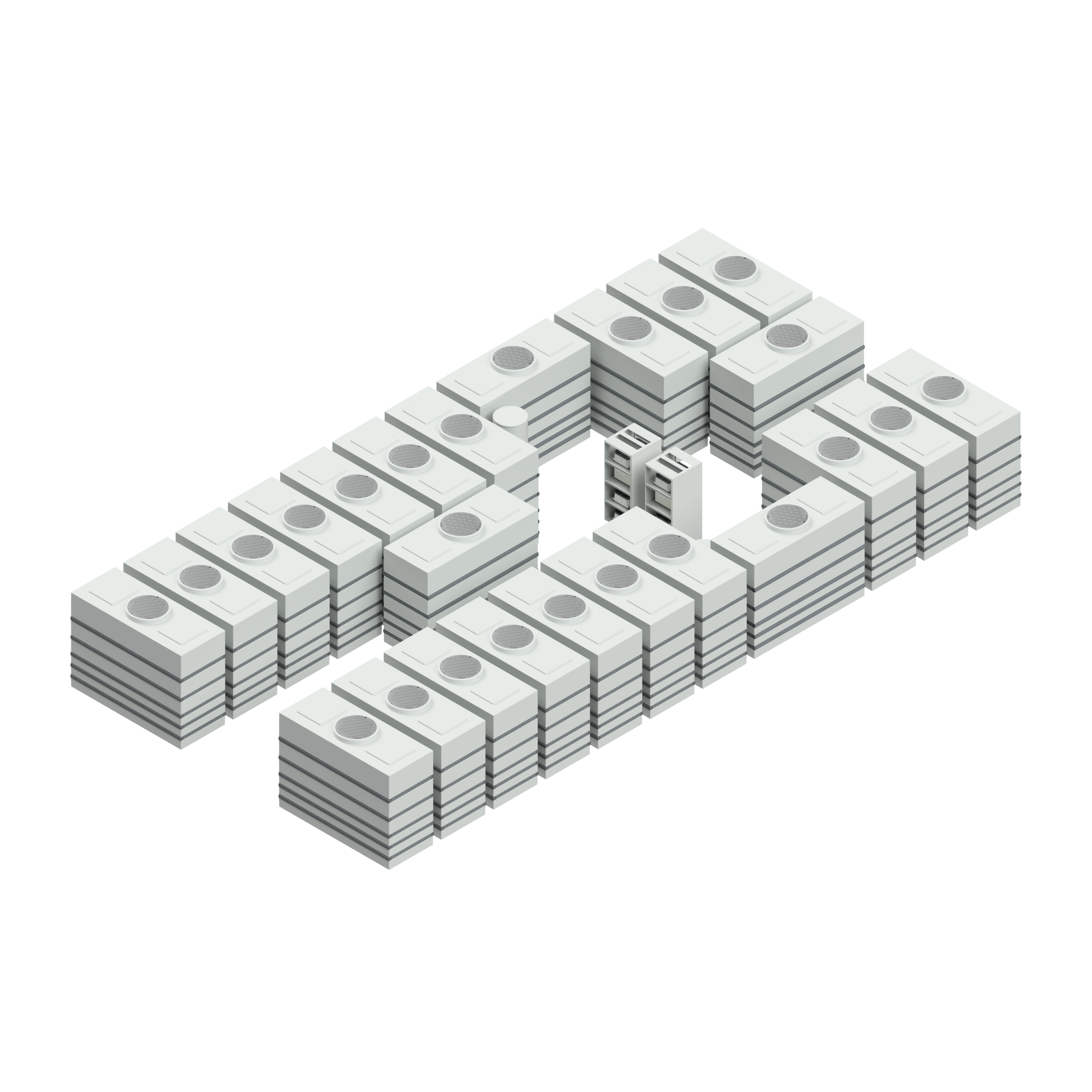 Grauwasser-Recycling-Anlage GWI 65.2-65.000 (Kapazität 65.000 l/Tag)