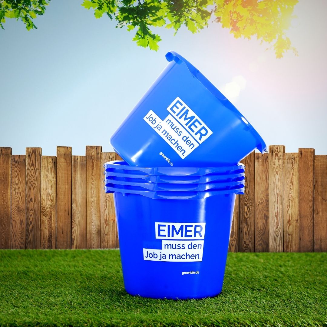GreenLife 12 l Eimer mit Aufdruck 